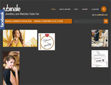 Tablet Screenshot of jubinale.com